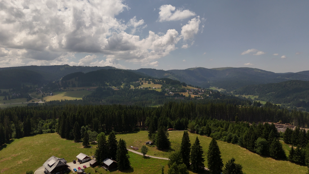 Hochschwarzwald Panorama Hubertushof Feldberg